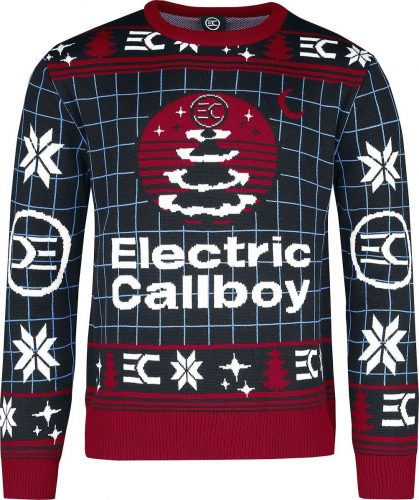 Electric Callboy Holiday Sweater 2022 Mikina vícebarevný