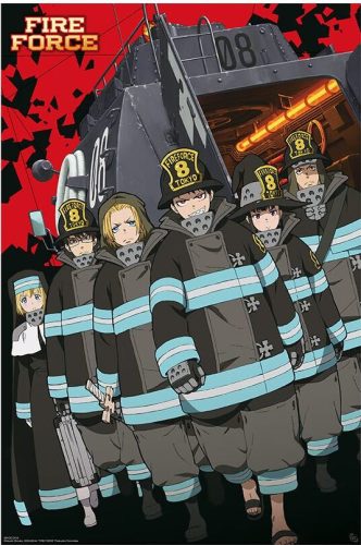 Fire Force Company 8 plakát standard