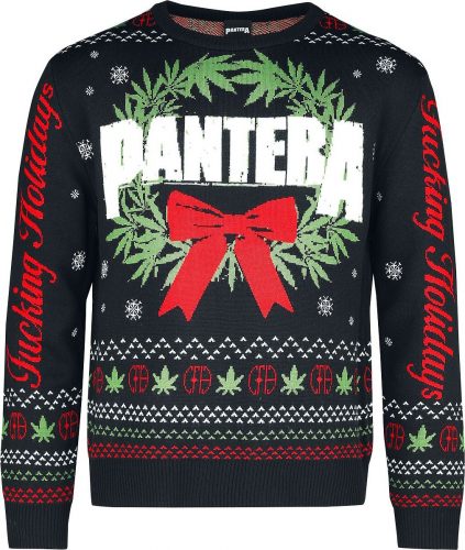 Pantera Holiday Sweater 2022 Mikina vícebarevný