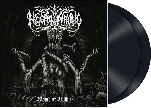 Necrophobic Womb of Lilithu 2-LP černá