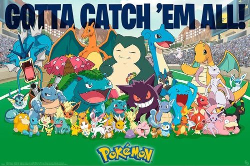 Pokémon All Time Favorites plakát standard