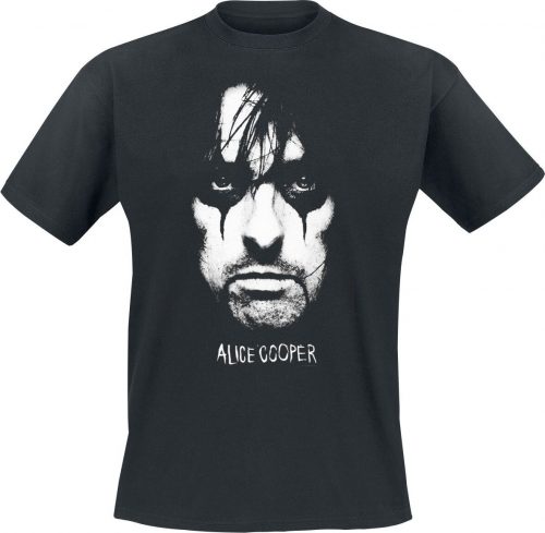 Alice Cooper Portrait Tričko černá