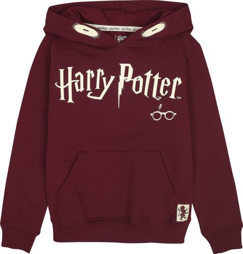 Harry Potter Kids - Hogwarts detská mikina s kapucí červená