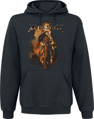 Megadeth Vintage Standing Mikina s kapucí černá