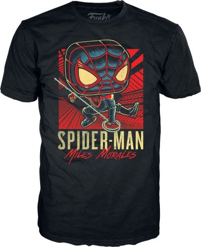 Spider-Man Miles Morales Tričko vícebarevný