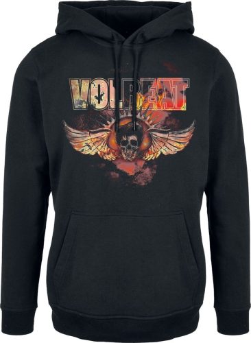 Volbeat Burning Skullwing Mikina s kapucí černá