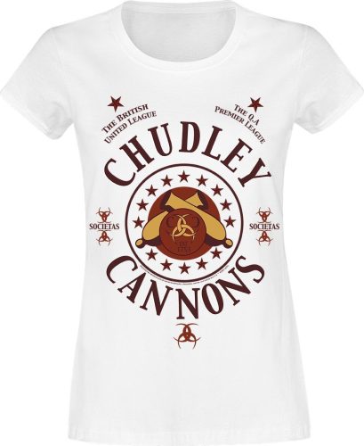 Harry Potter Chudley Cannons Dámské tričko bílá