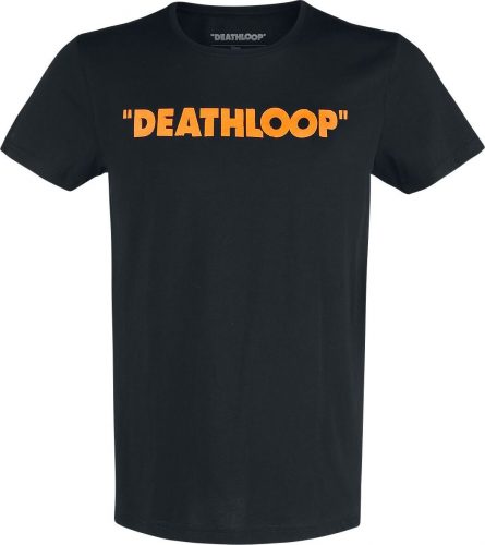 Deathloop Logo Tričko černá
