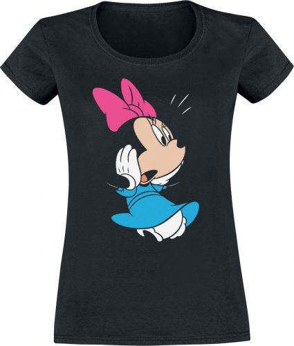 Mickey & Minnie Mouse Minnie Mouse Dámské tričko černá