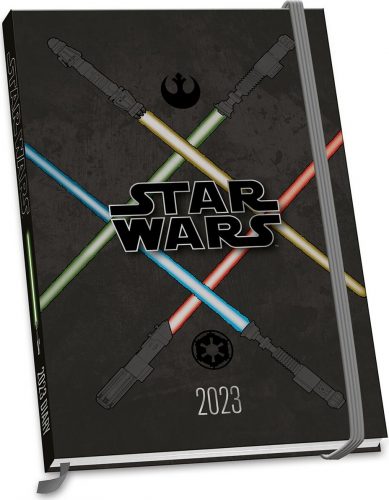Star Wars A5 Kalenderbuch 2023 Diář vícebarevný