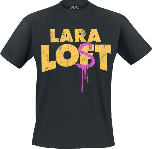 Lara Loft Lara Lost Tričko černá