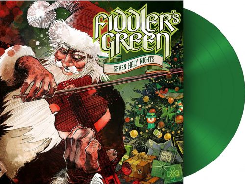 Fiddler's Green Seven holy nights LP zelená