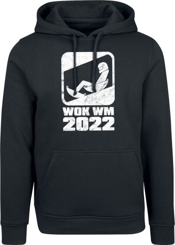 TV total Wok WM 2022 Mikina s kapucí černá