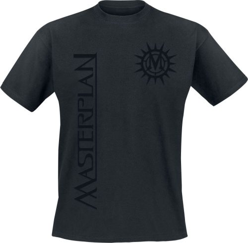 Masterplan Logo Tričko černá