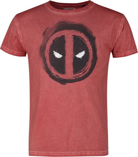 Deadpool Deadpool - Mask Tričko červená