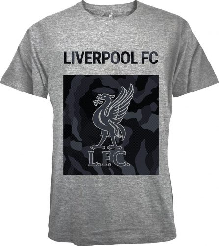 FC Liverpool LFC Tričko šedá