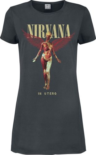 Nirvana Amplified Collection - In Utero Šaty charcoal