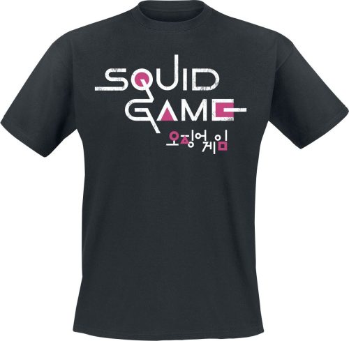 Squid Game Logo Tričko černá