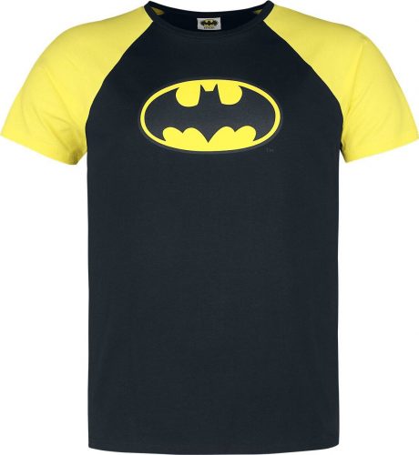 Batman Batman - Logo Tričko cerná/žlutá