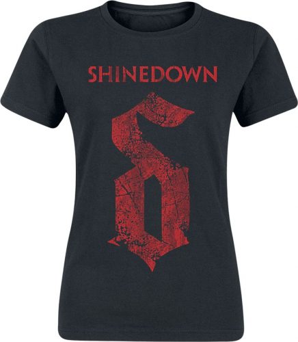 Shinedown The Voices Logo Dámské tričko černá