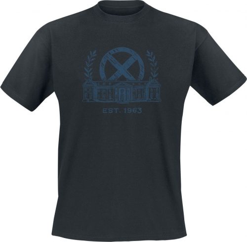 X-Men Xavier Institute Tričko černá