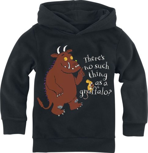 The Gruffalo Kids - There's No Such Thing as a Gruffalo? detská mikina s kapucí černá