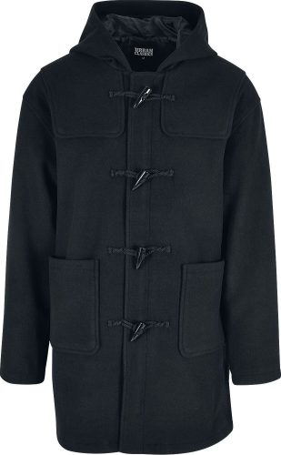 Urban Classics Duffle Coat Kabát černá