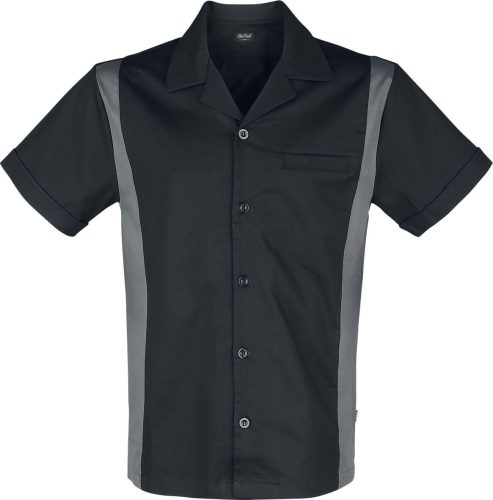 Chet Rock Bowlingová košile Rattlesnake Košile černá