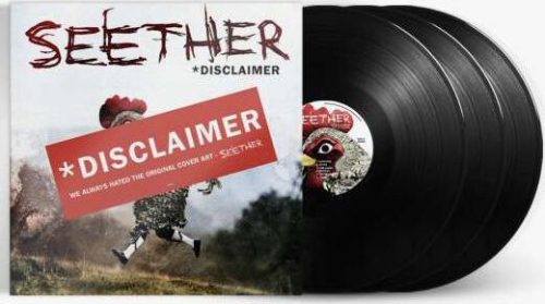 Seether Disclaimer 3-LP černá