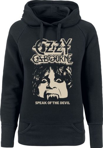 Ozzy Osbourne Speak of the devil Dámská mikina s kapucí černá