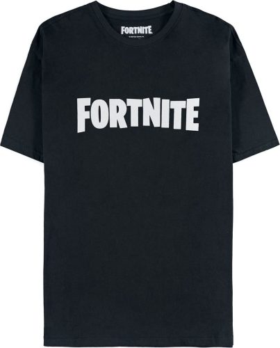 Fortnite Logo Tričko černá