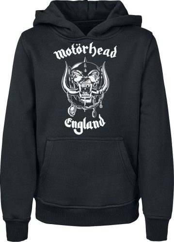 Motörhead Kids - England detská mikina s kapucí černá
