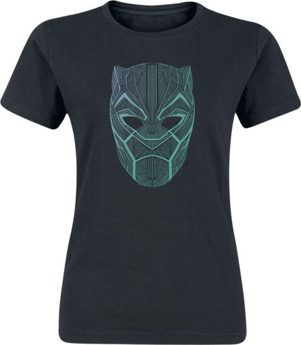 Black Panther Wakanda Forever - Tribal Mask Dámské tričko černá