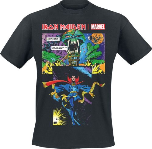 Iron Maiden Iron Maiden x Marvel Collection - Dr. Strange In The Dark Realm Tričko černá