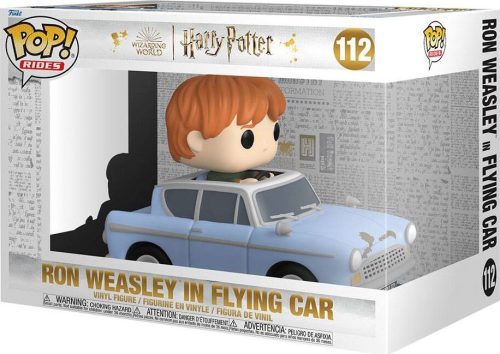 Harry Potter Ron Weasley in Flying Car - Chamber of Secrets (Pop! Ride) Vinyl Figur 112 Sberatelská postava standard