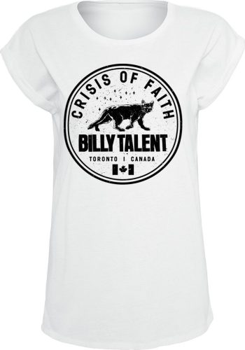Billy Talent Crisis Of Faith Circle Cat Dámské tričko bílá