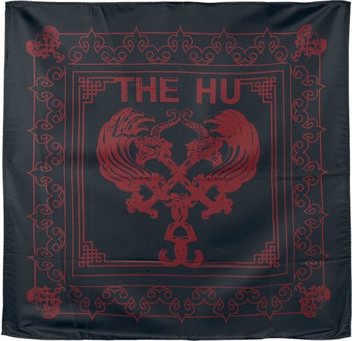The Hu Red logo - Bandana Bandana - malý šátek vícebarevný