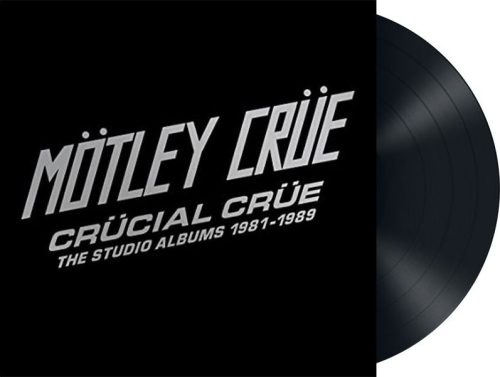 Mötley Crüe Crücial Crüe-The studio albums 1981-1989 5-LP BOX standard