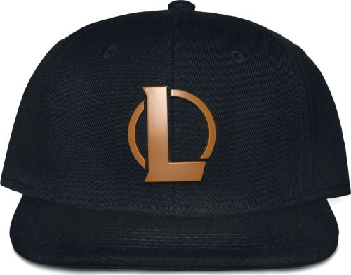 League Of Legends League Of Legends Logo Baseballová kšiltovka černá