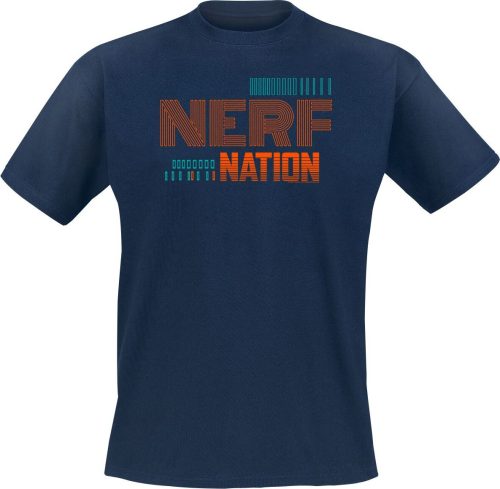 NERF Nerf Abstract Tričko námořnická modrá