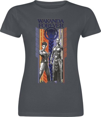 Black Panther Wakanda Forever - Weaved Dámské tričko šedá