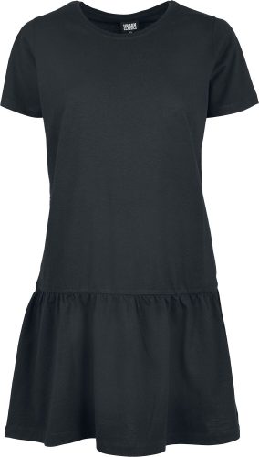 Urban Classics Dámské tričkové šaty Valence Šaty černá