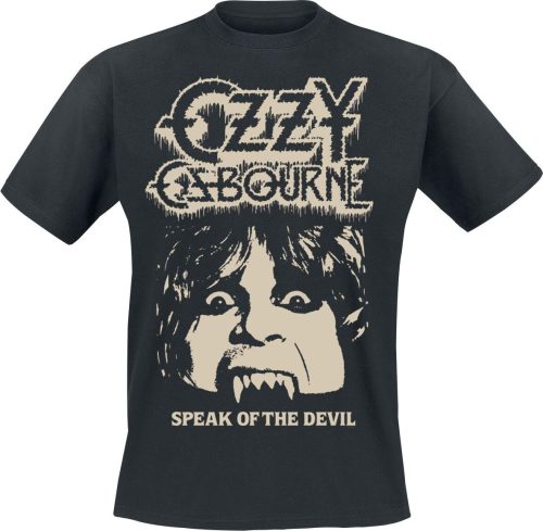 Ozzy Osbourne Speak Of The Devil Tričko černá