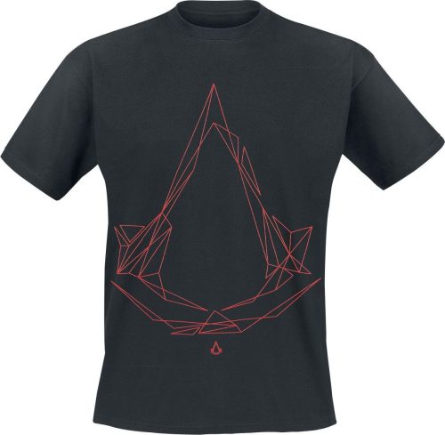 Assassin's Creed Tech Logo Tričko černá
