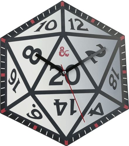 Dungeons and Dragons D20 Nástenné hodiny standard