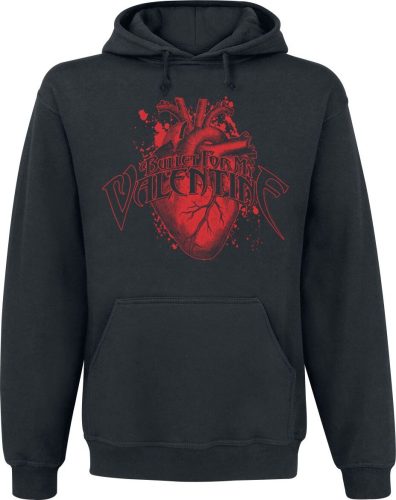 Bullet For My Valentine Arch Logo Heart Mikina s kapucí černá