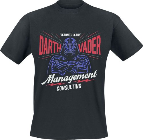 Star Wars Darth Vader - Management Consulting Tričko černá