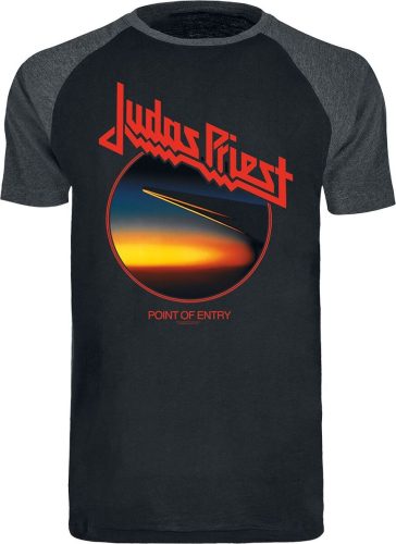 Judas Priest Point of entry Tričko cerná/šedá