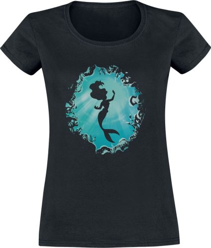 Ariel - Malá mořská víla Ariel Dámské tričko černá