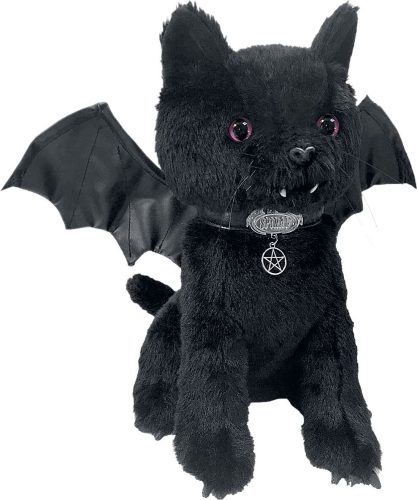 Spiral Bat Cat plyšová figurka černá